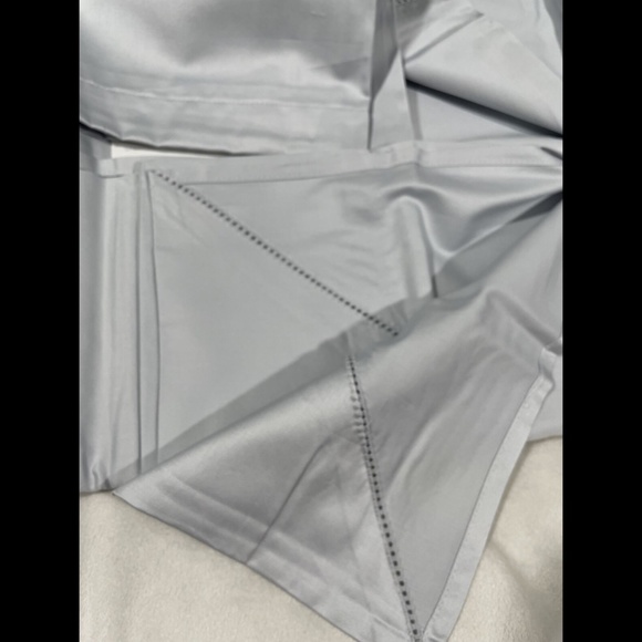 NIB [ Queen ] for Hudson Park 600TC Cotton Flat Sheet‎ in Cloud - Picture 9 of 12